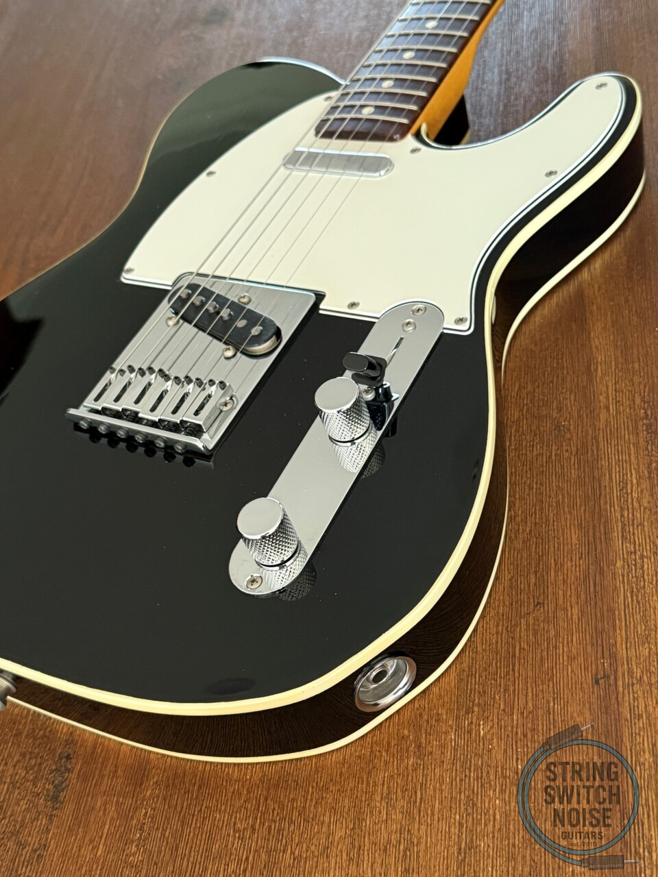 Fender Telecaster, ’62 Custom Bound, Black, 1997, USA Pickups, Hard Case