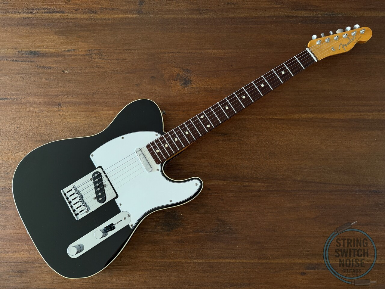 Fender Telecaster, ’62 Custom Bound, Black, 1997, USA Pickups, Hard Case