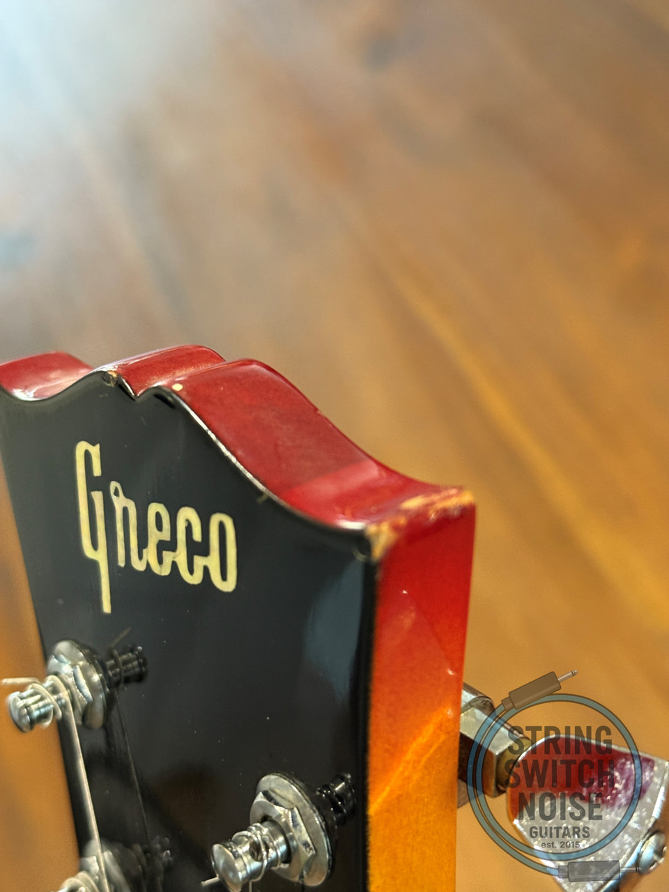 Greco Les Paul, Cherry Sunburst, MIJ, 1974, EG650R, Original Hard Case