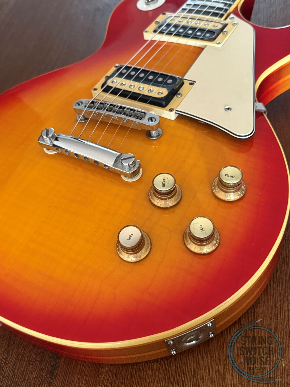 Greco Les Paul, Cherry Sunburst, MIJ, 1974, EG650R, Original Hard Case