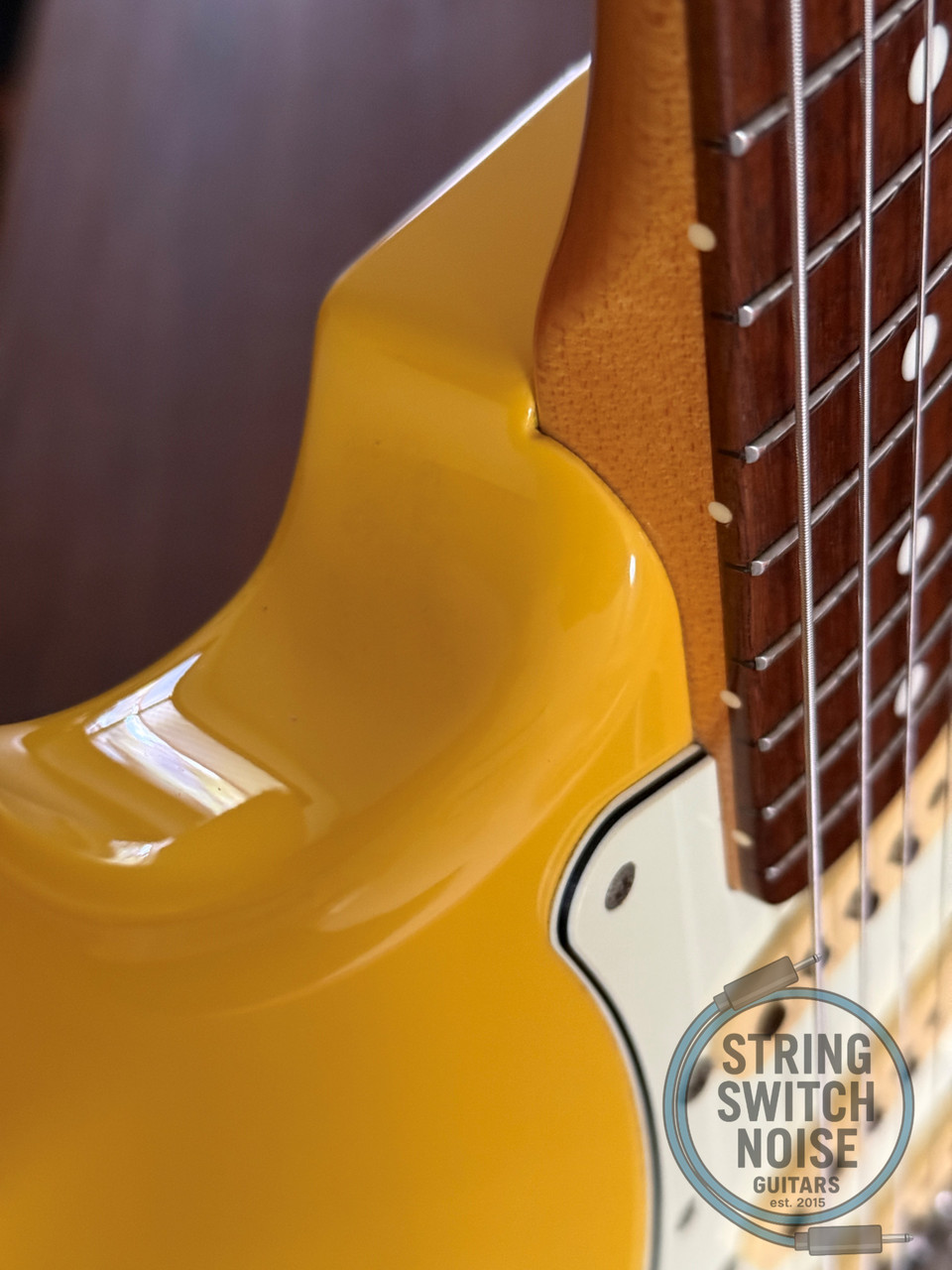 Fender Stratocaster, ’62-TX, Rebel Yellow, RARE, 2002, USA Texas Pickups