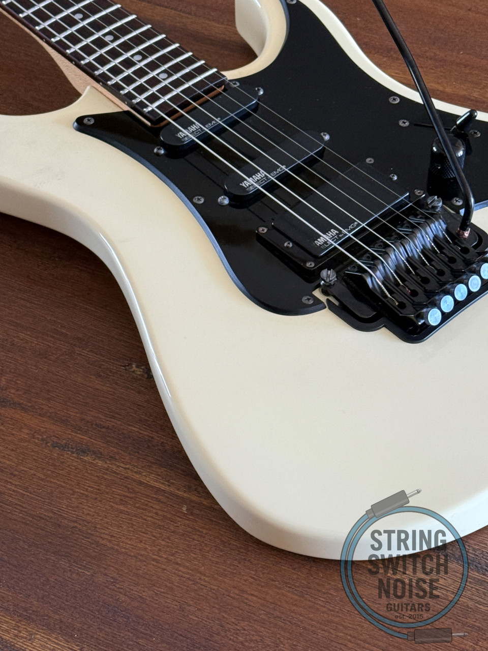 YAMAHA, RGX512J, HSS Super Strat, White, MIJ, 1986, EMG Pickups