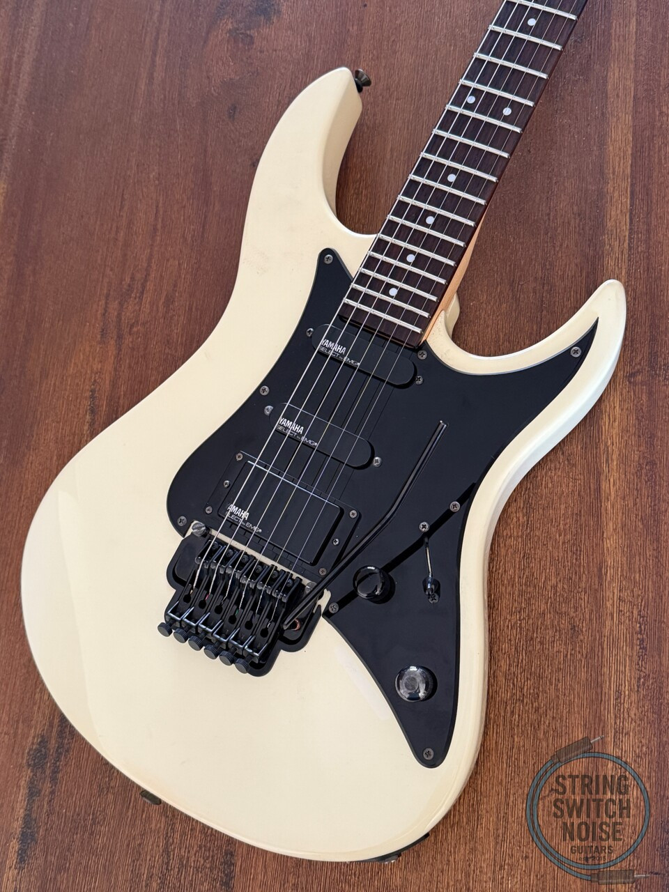 YAMAHA, RGX512J, HSS Super Strat, White, MIJ, 1986, EMG Pickups
