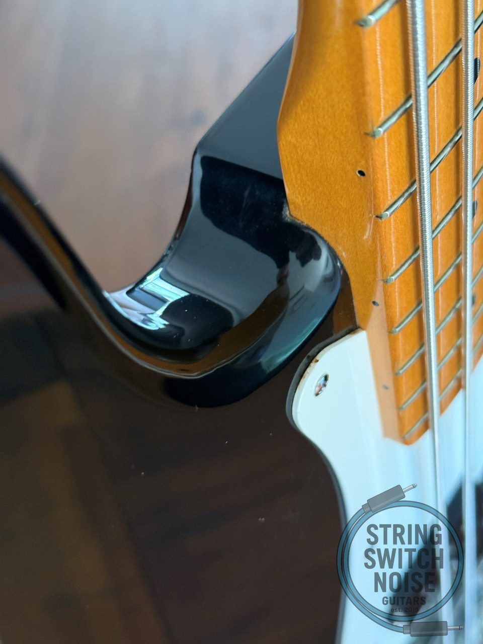 Fender Precision Bass, ‘57, Black, 1989, E Serial