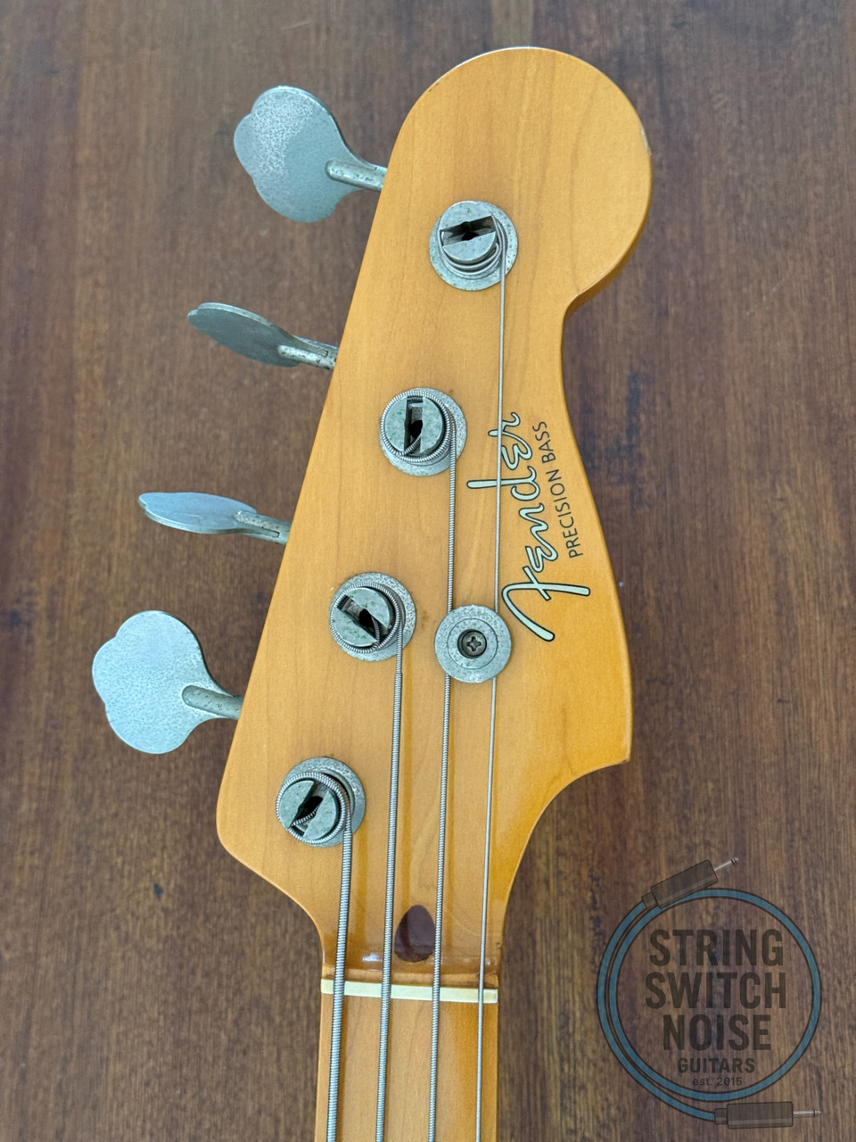Fender Precision Bass, ‘57, Black, 1989, E Serial
