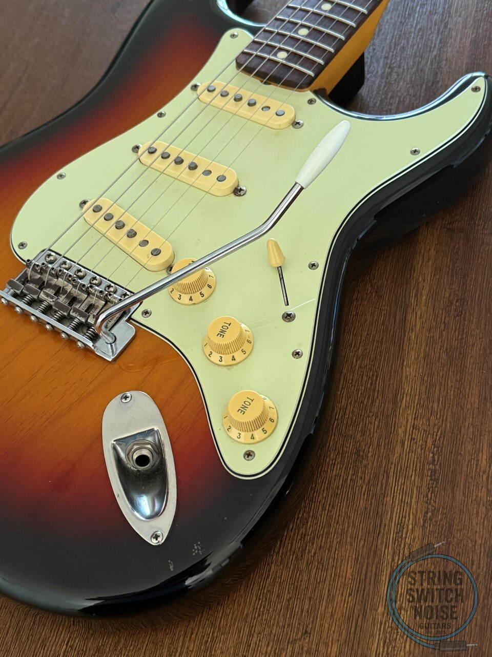 Fender Stratocaster, ’62-TX, Sunburst, Alder, 1997, USA Texas Pickups