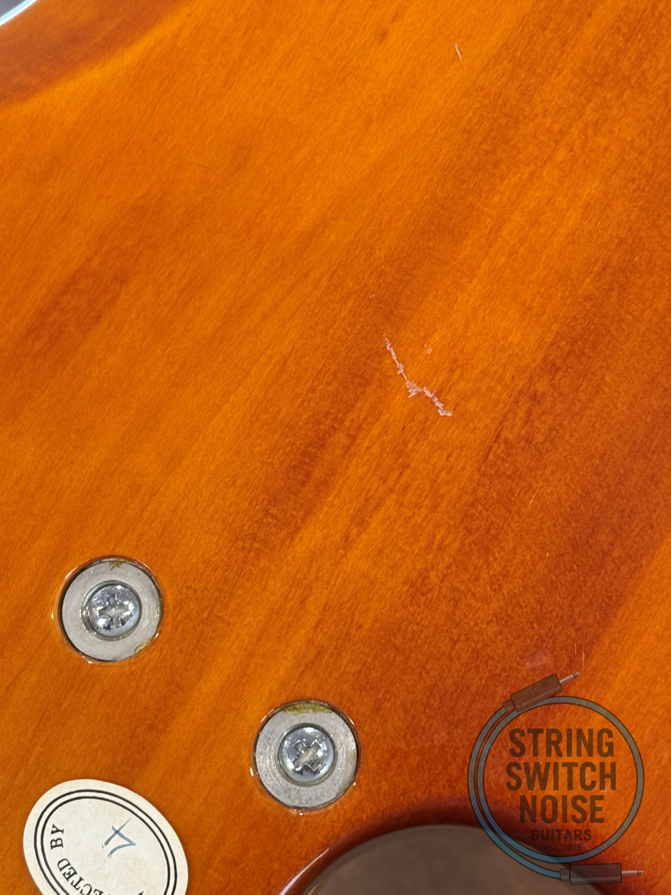 BC Rich Marion Guitar, Flamed Orange Burst, 2000s