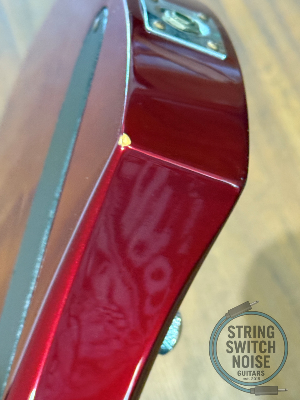 BC Rich Mockingbird Bass, Candy Apple Red, 2000s, PJ pickup