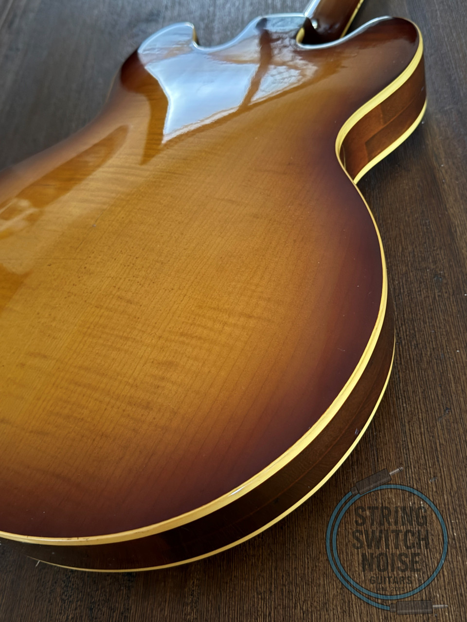 Greco “339”, Vintage 1974, Full Hollow Body, Honey Burst, SA450