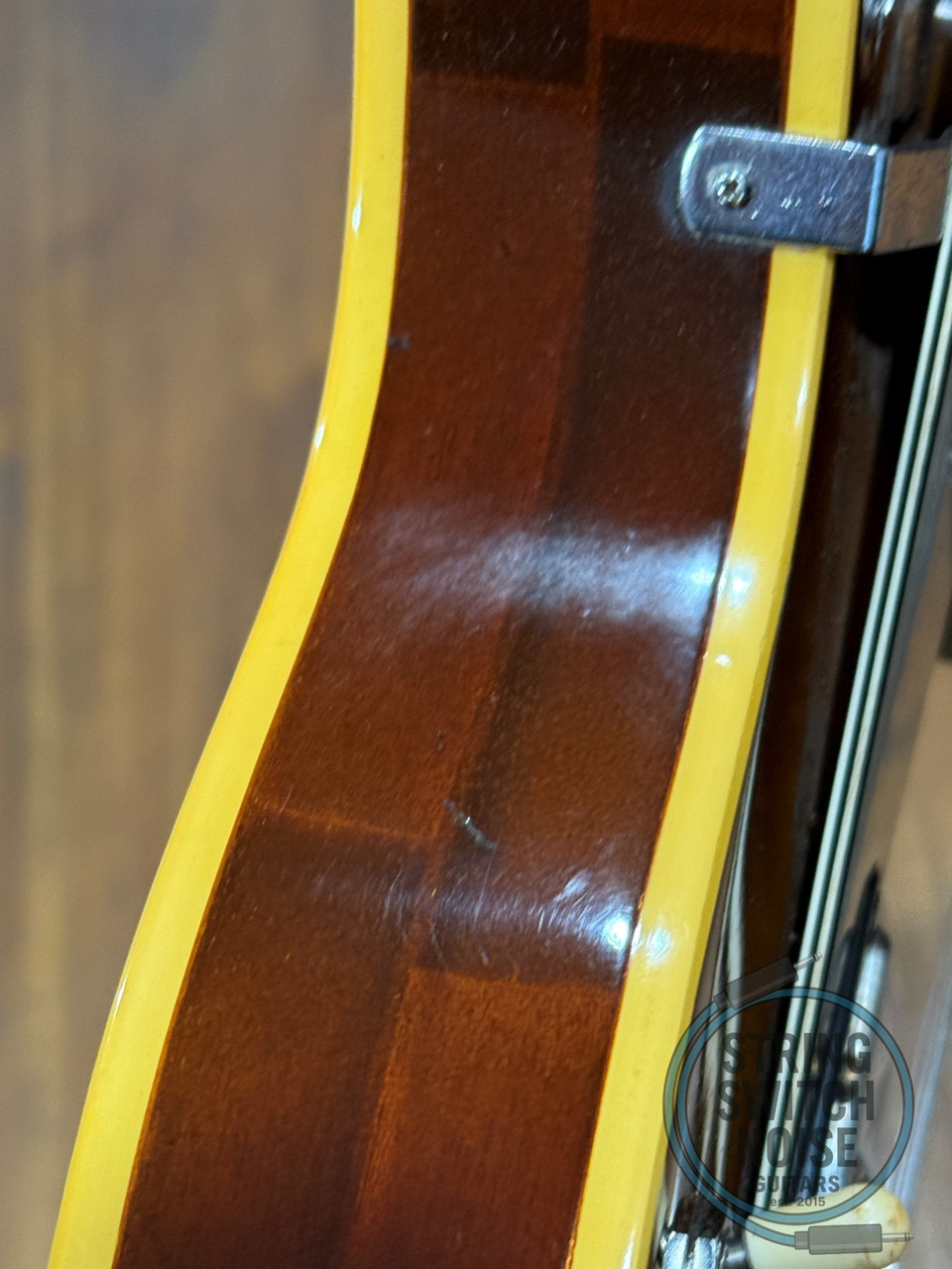 Greco “339”, Vintage 1974, Full Hollow Body, Honey Burst, SA450
