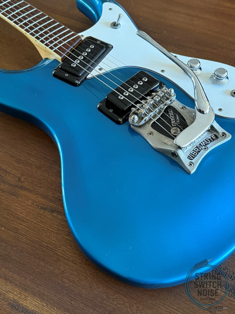 Mosrite of California Guitar, The Ventures '65, RARE, Lake Blue, 1998, OHSC