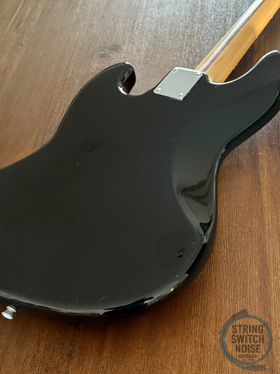 Fender Jazz Bass, High Gloss Black, Tort Guard, 2007, Made In Japan
