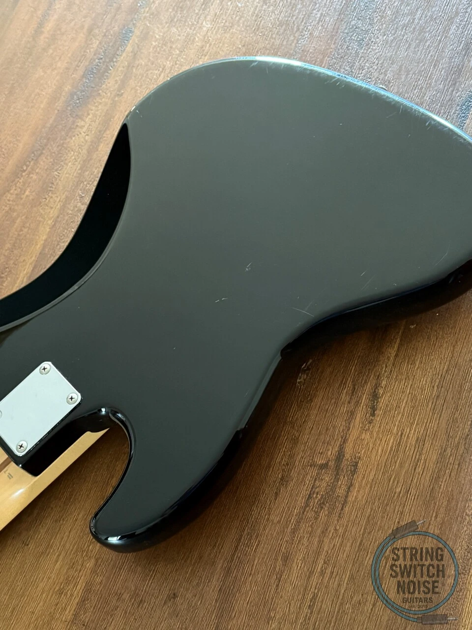 Fender Jazz Bass, High Gloss Black, Tort Guard, 2007, Made In Japan