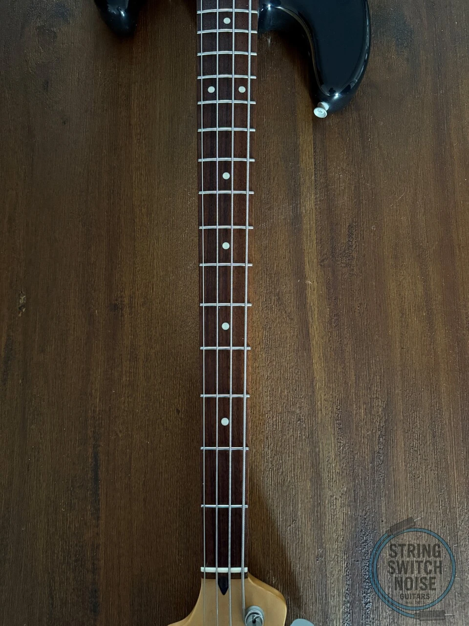 Fender Jazz Bass, High Gloss Black, Tort Guard, 2007, Made In Japan