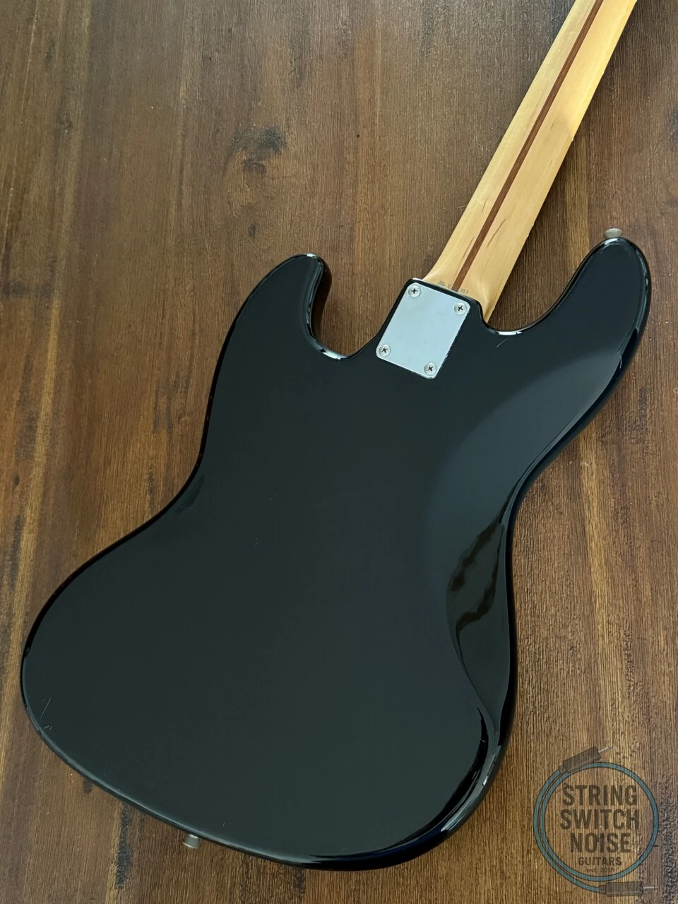 Fender Jazz Bass, High Gloss Black, Tort Guard, 2007, Made In Japan