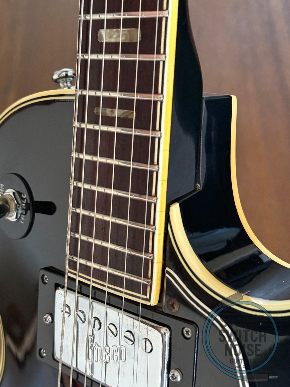 Greco, Les Paul, Ebony, 1973 Vintage, MIJ, EG360B, NEAR MINT CONDITION