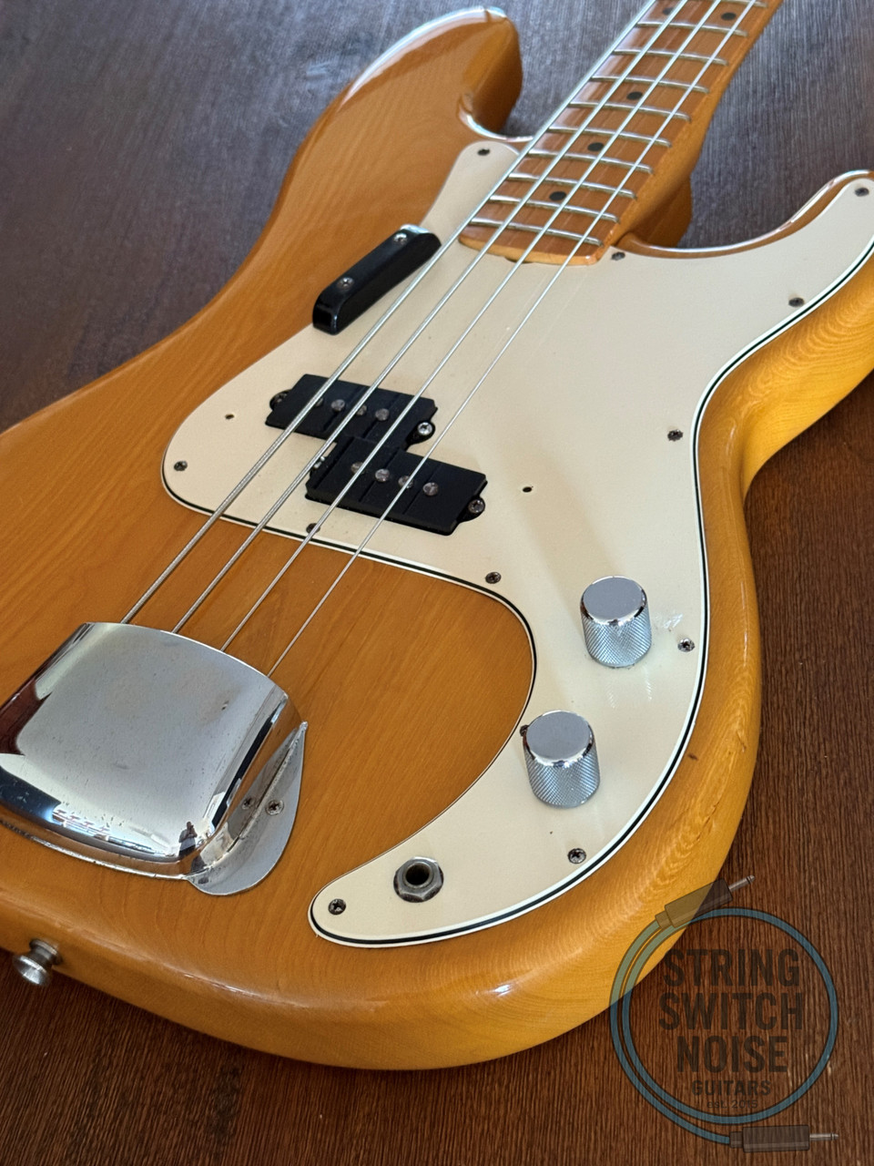 Yamaha Pulser Bass (Precision Bass), 1980 Vintage, MIJ, Natural, Ash