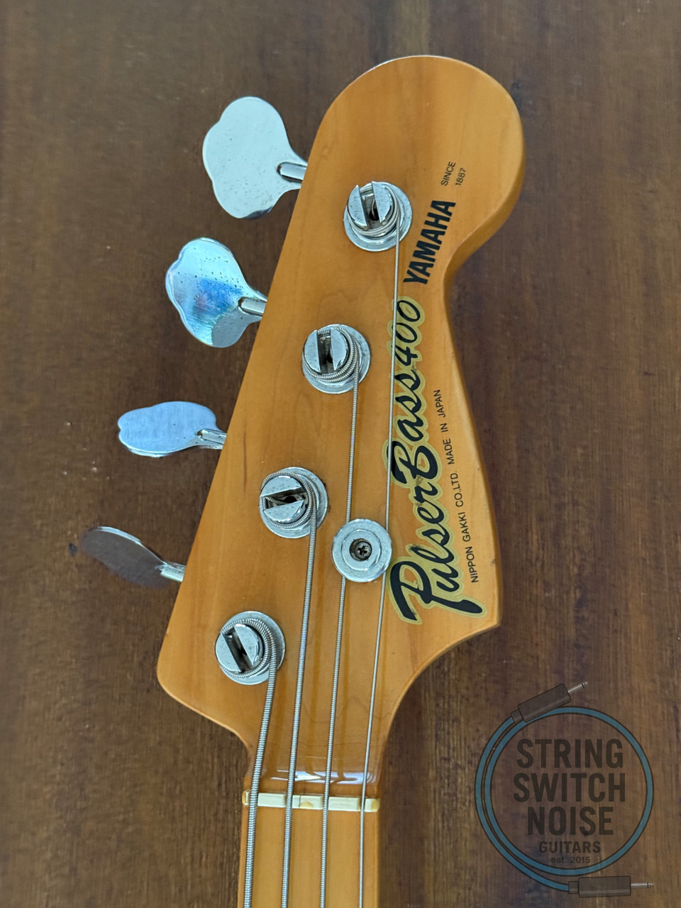 Yamaha Pulser Bass (Precision Bass), 1980 Vintage, MIJ, Natural, Ash