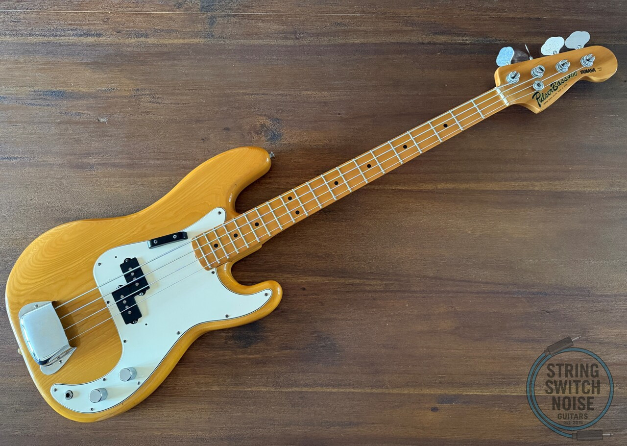 Yamaha Pulser Bass (Precision Bass), 1980 Vintage, MIJ, Natural, Ash