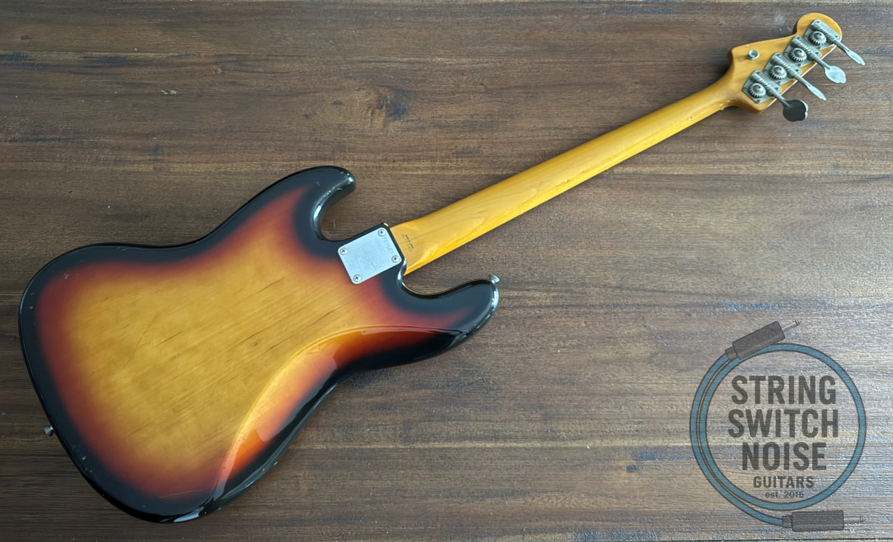 Fender Jazz Bass, ‘62, Three Tone Sunburst, 1989, MIJ