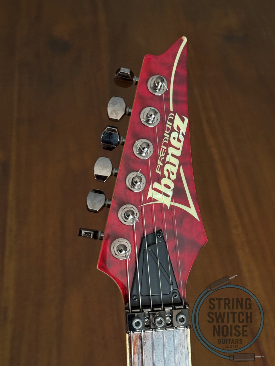 Ibanez Premium Guitar, RG870QMZ Red Desert, 2011, NEAR MINT CONDITION