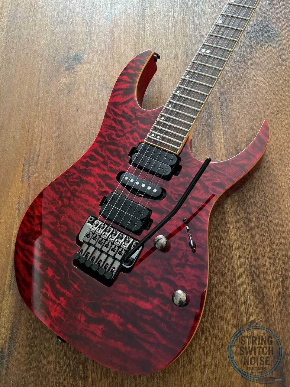 Ibanez Premium Guitar, RG870QMZ Red Desert, 2011, NEAR MINT CONDITION