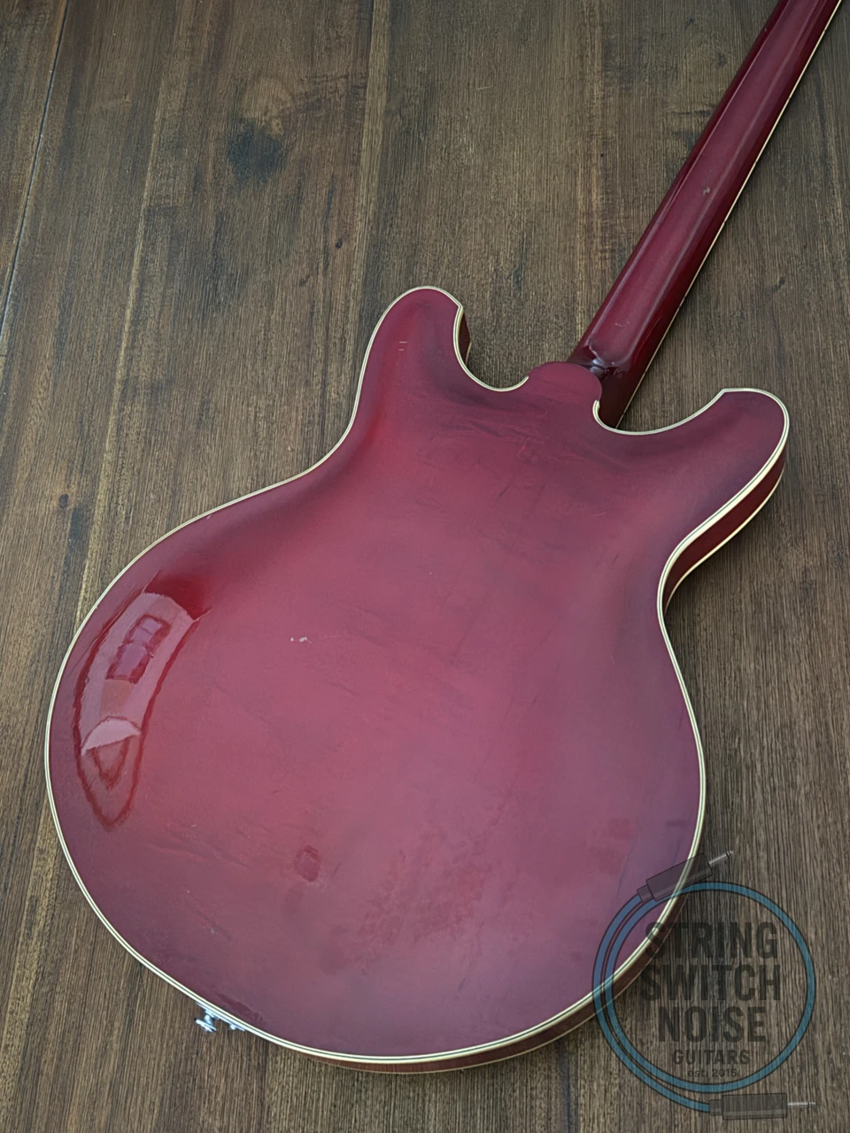 Yamaha SA-70, Hollow Body Bass, Cherry, MIJ 1974, OHSC