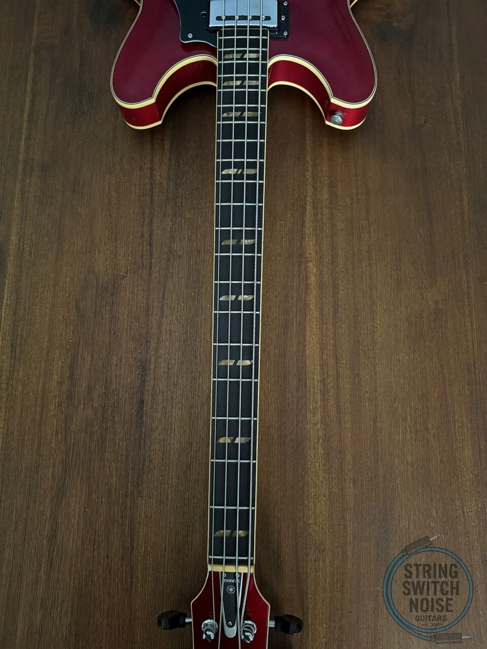 Yamaha SA-70, Hollow Body Bass, Cherry, MIJ 1974, OHSC