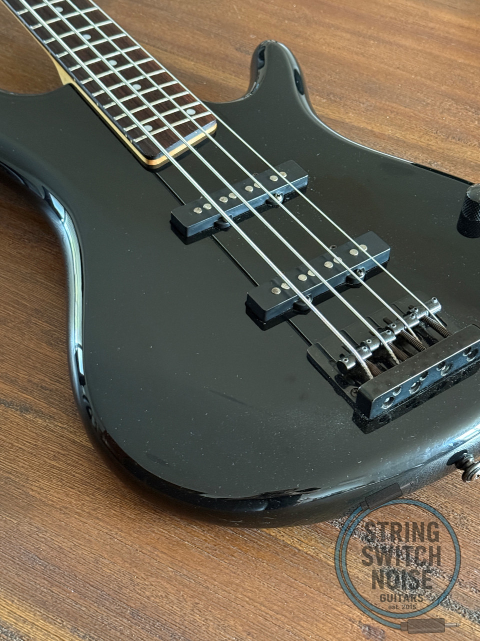 Ibanez SDGR Bass Guitar, 1998, Black, Model SR300