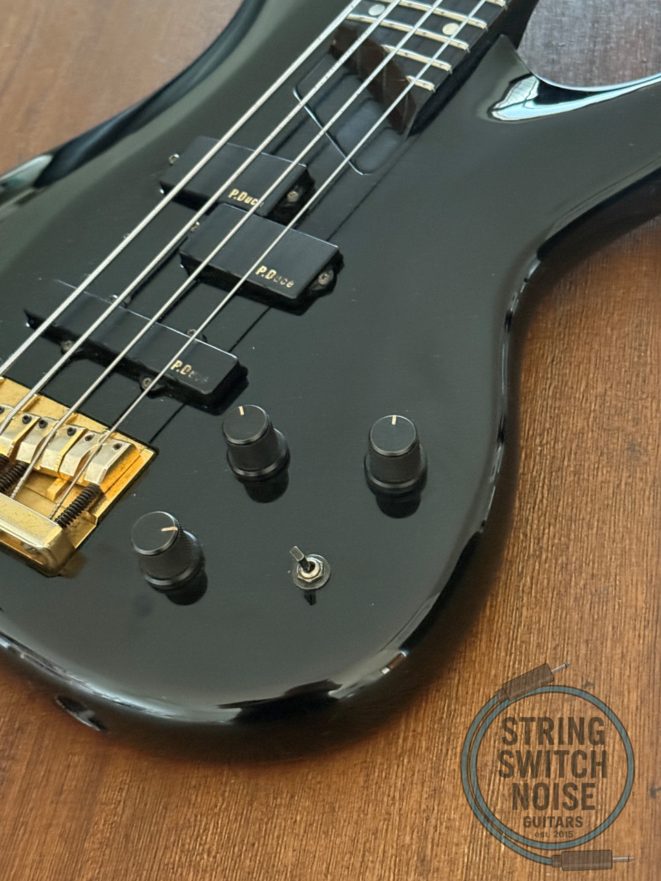 Greco Phoenix Bass Guitar, Black,1991, PXB-950, Made in Japan