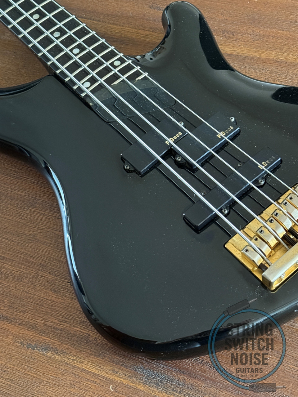 Greco Phoenix Bass Guitar, Black,1991, PXB-950, Made in Japan