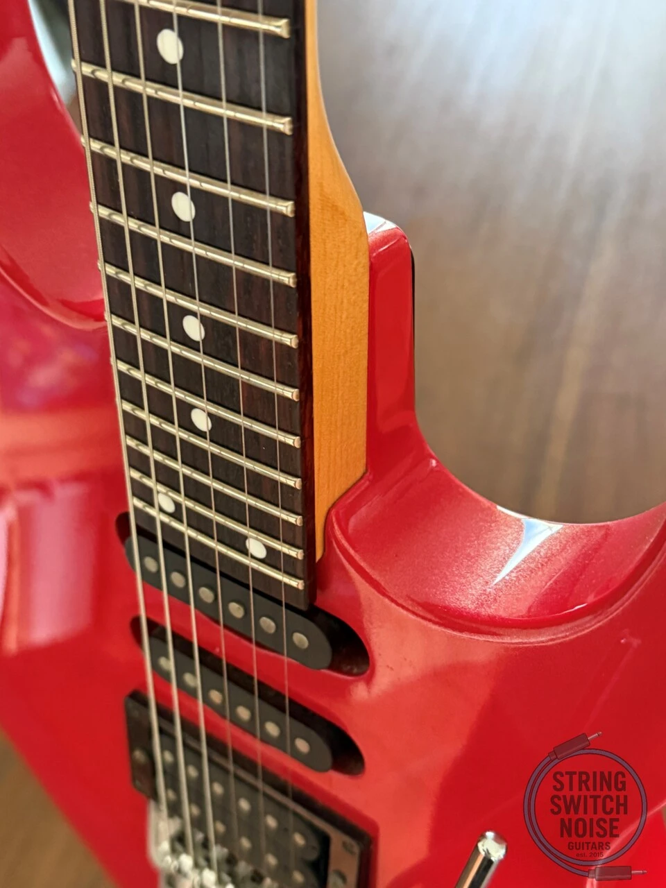 Charvel Stratocaster Guitar, By Jackson, CDS-045, SSH, Red , MIJ 1992