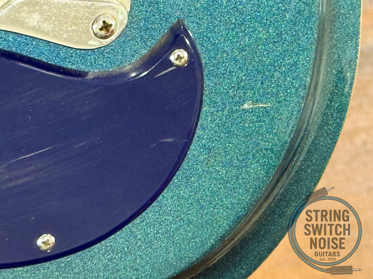 Guyatone LG-350T Guitar, Sharp 5, Blue Sparkle, MIJ, 1966, RARE!!!