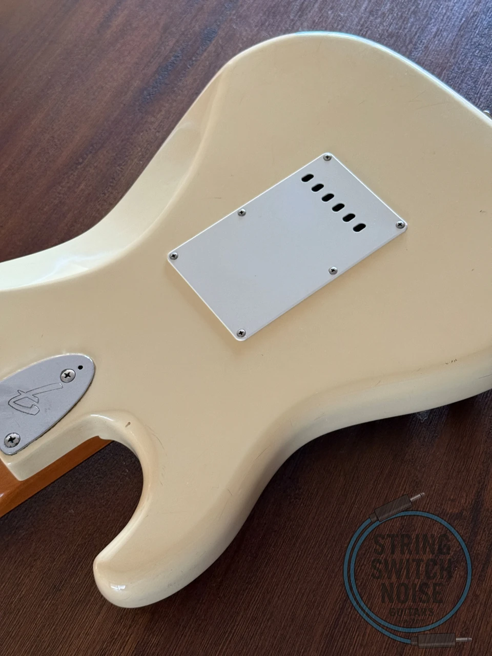 Fender Stratocaster, ‘72, Olympic White Aged, 1986, E Serial