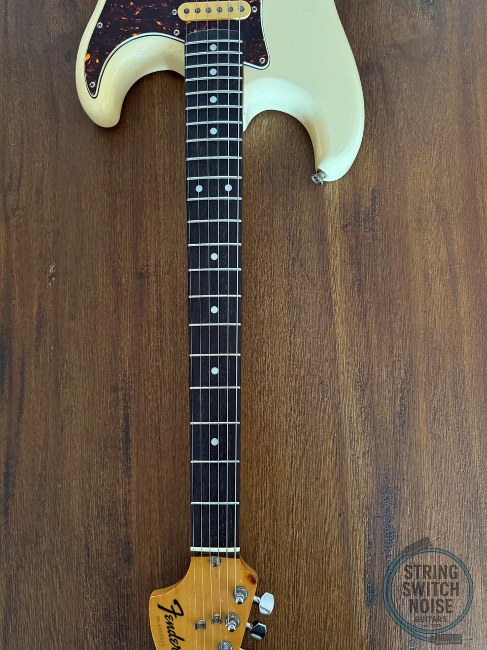 Fender Stratocaster, ‘72, Olympic White Aged, 1986, E Serial