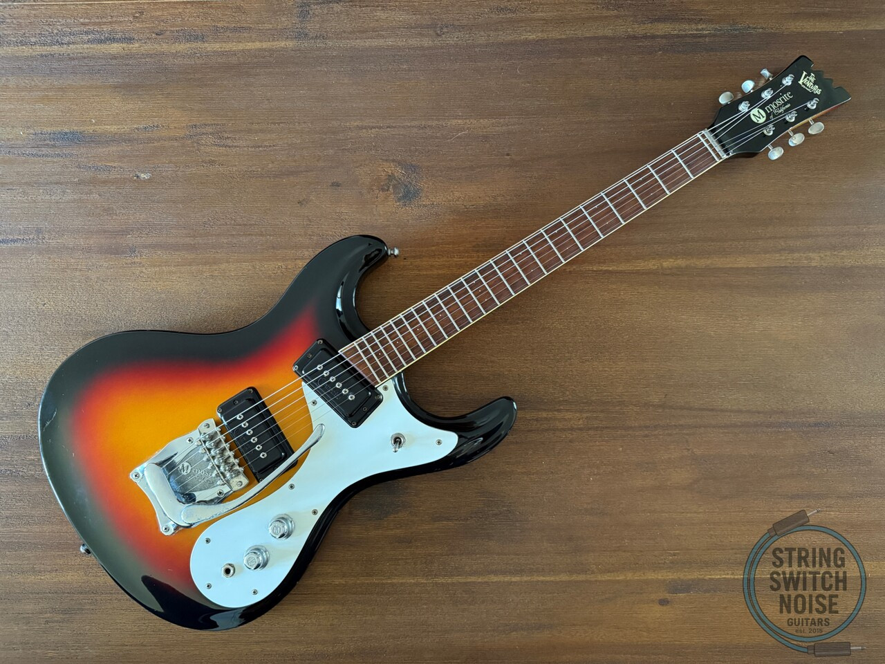 Mosrite of California Guitar, The Ventures '65, Sunburst, 1990’s, OHSC
