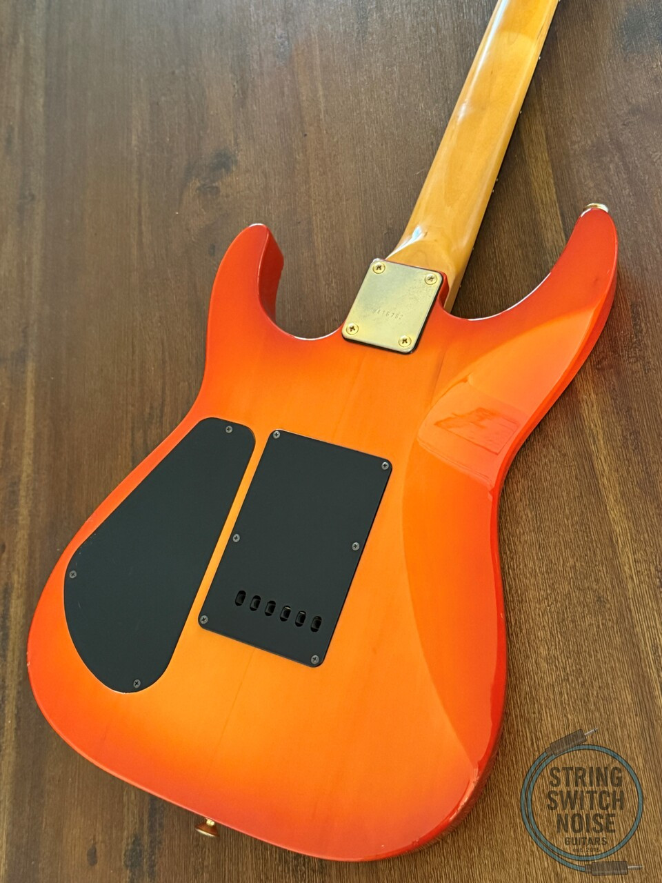 Charvel Stratocaster, by Jackson, HSH, Orange Burst, MIJ, 1990