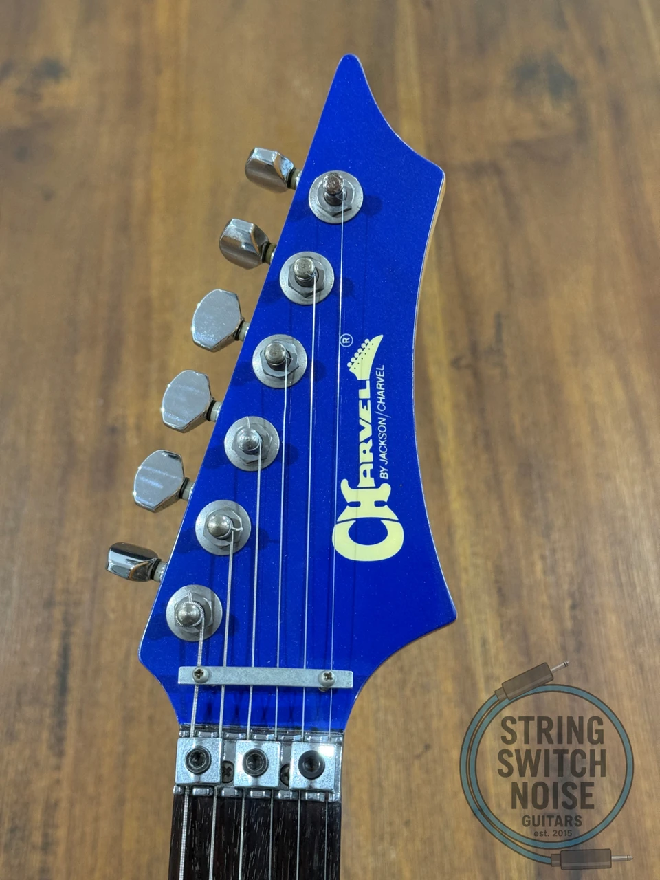 Charvel Stratocaster Guitar, By Jackson, CDS-045, SSH, Blue , MIJ 1992