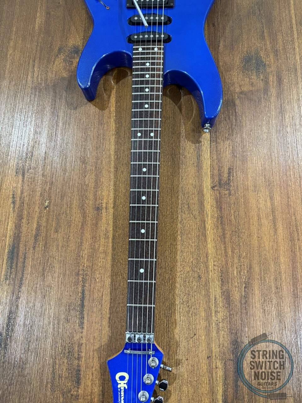 Charvel Stratocaster Guitar, By Jackson, CDS-045, SSH, Blue , MIJ 1992