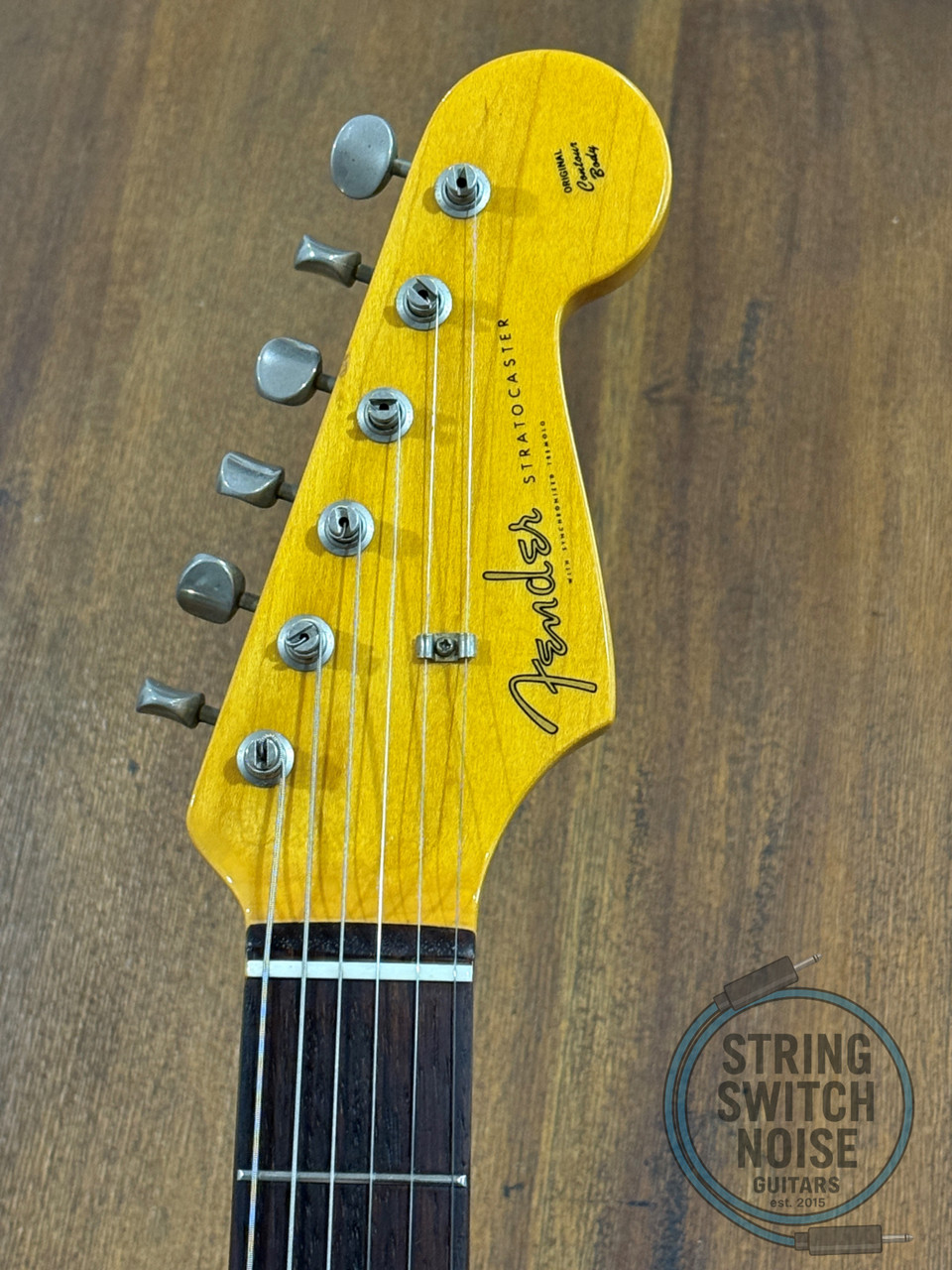 Fender Stratocaster, ’62-US, Vintage White, 2002, USA Vintage Pickups