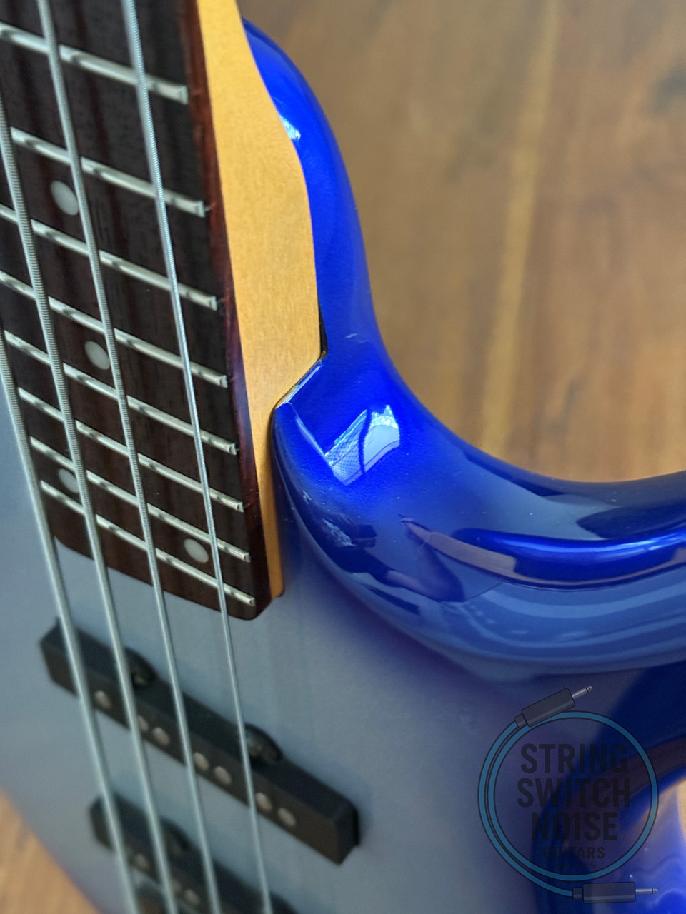 Ibanez SDGR Bass Guitar, 2002, Blue Moon Burst, Japan Release, Model SR380
