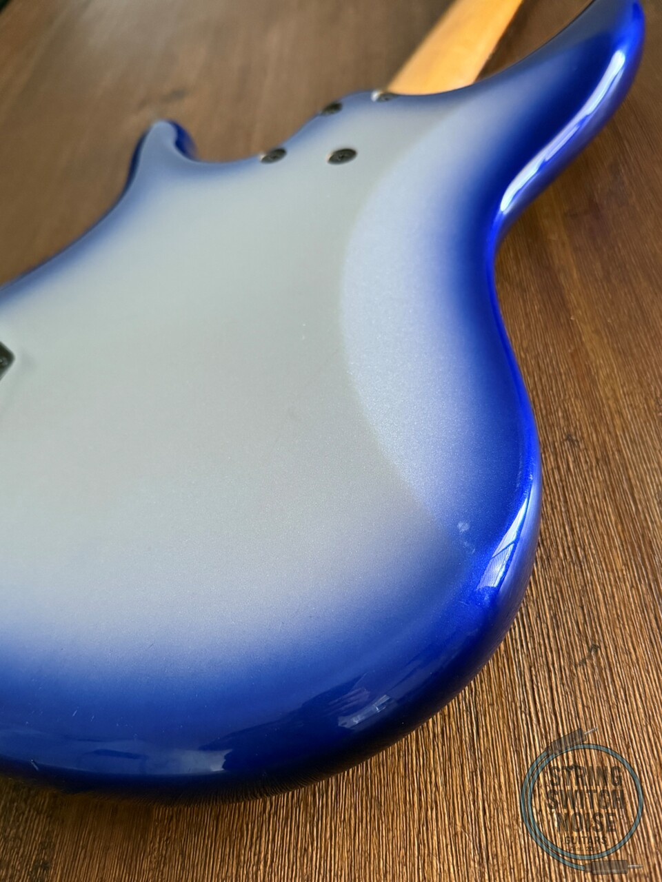 Ibanez SDGR Bass Guitar, 2002, Blue Moon Burst, Japan Release, Model SR380
