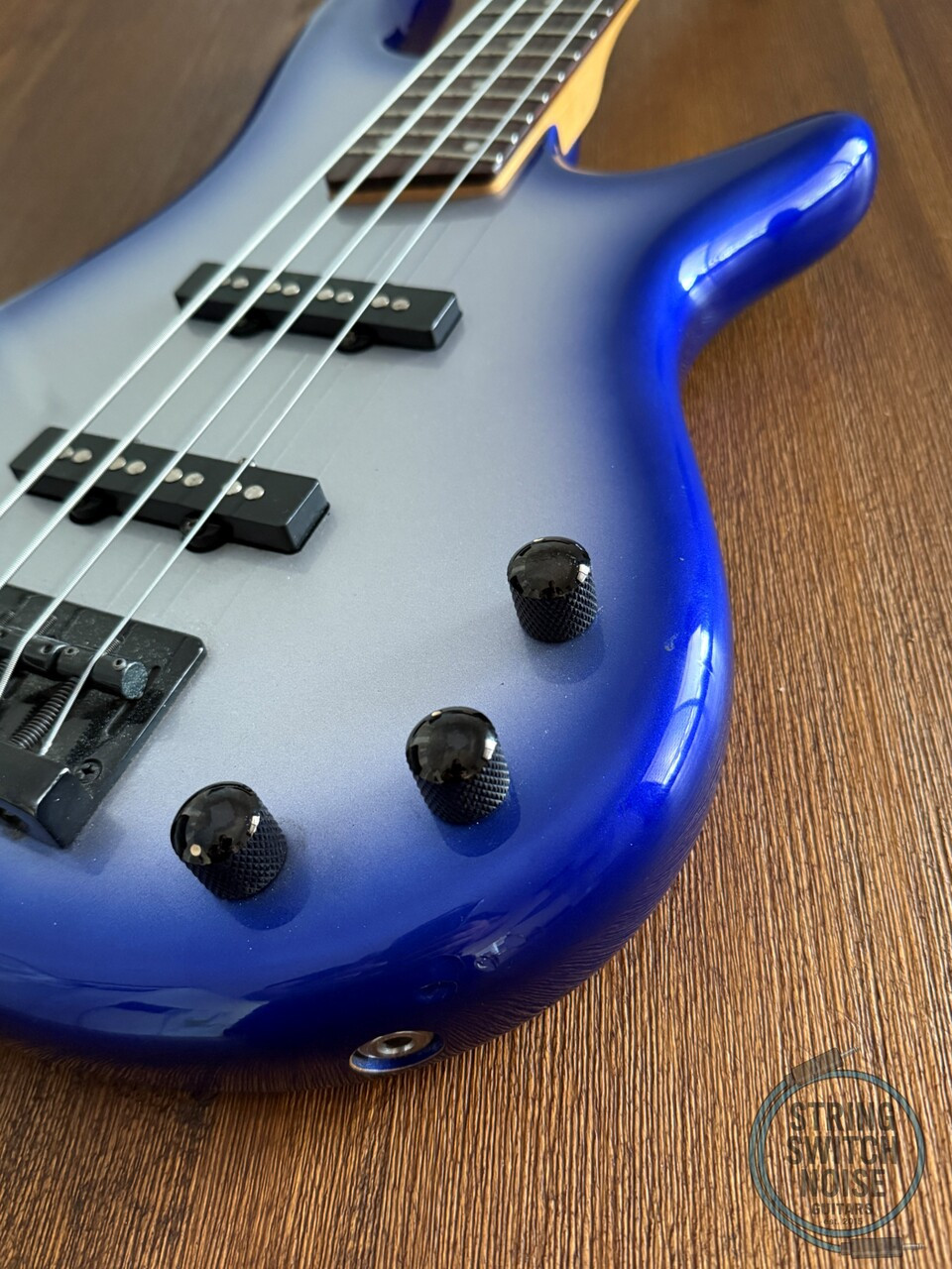 Ibanez SDGR Bass Guitar, 2002, Blue Moon Burst, Japan Release, Model SR380