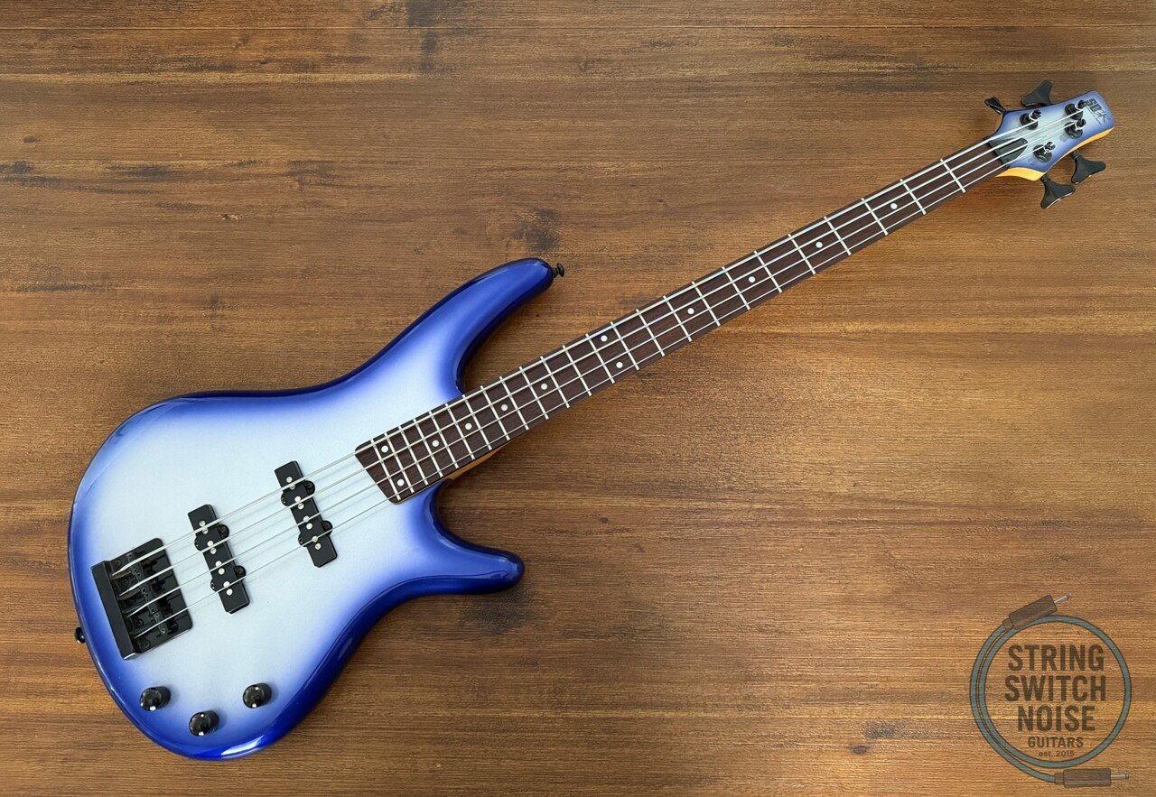 Ibanez SDGR Bass Guitar, 2002, Blue Moon Burst, Japan Release, Model SR380