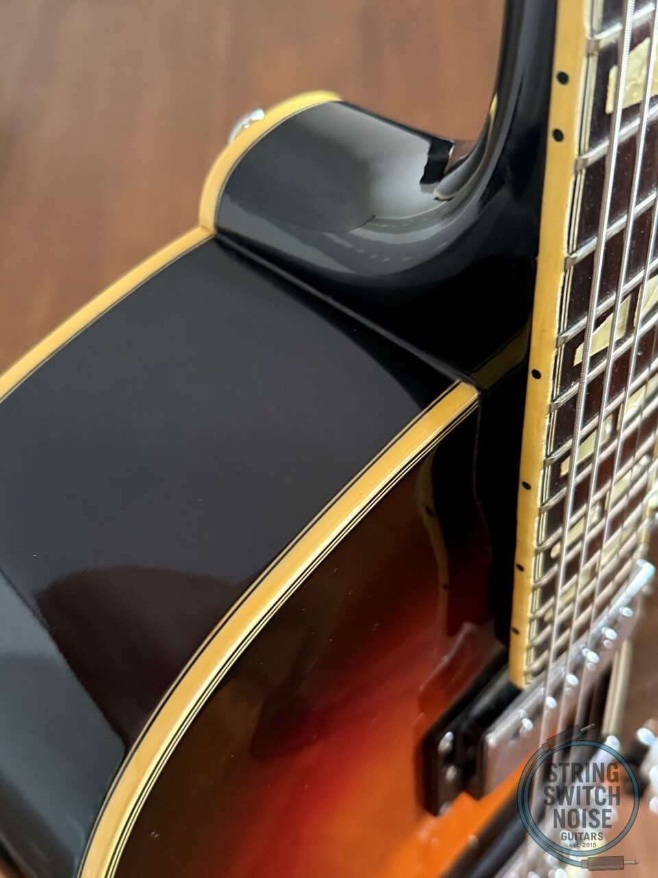 Yamaha AE-11, (ES175), Hollowbody, Sunburst, 1973, MIJ, Hard Case
