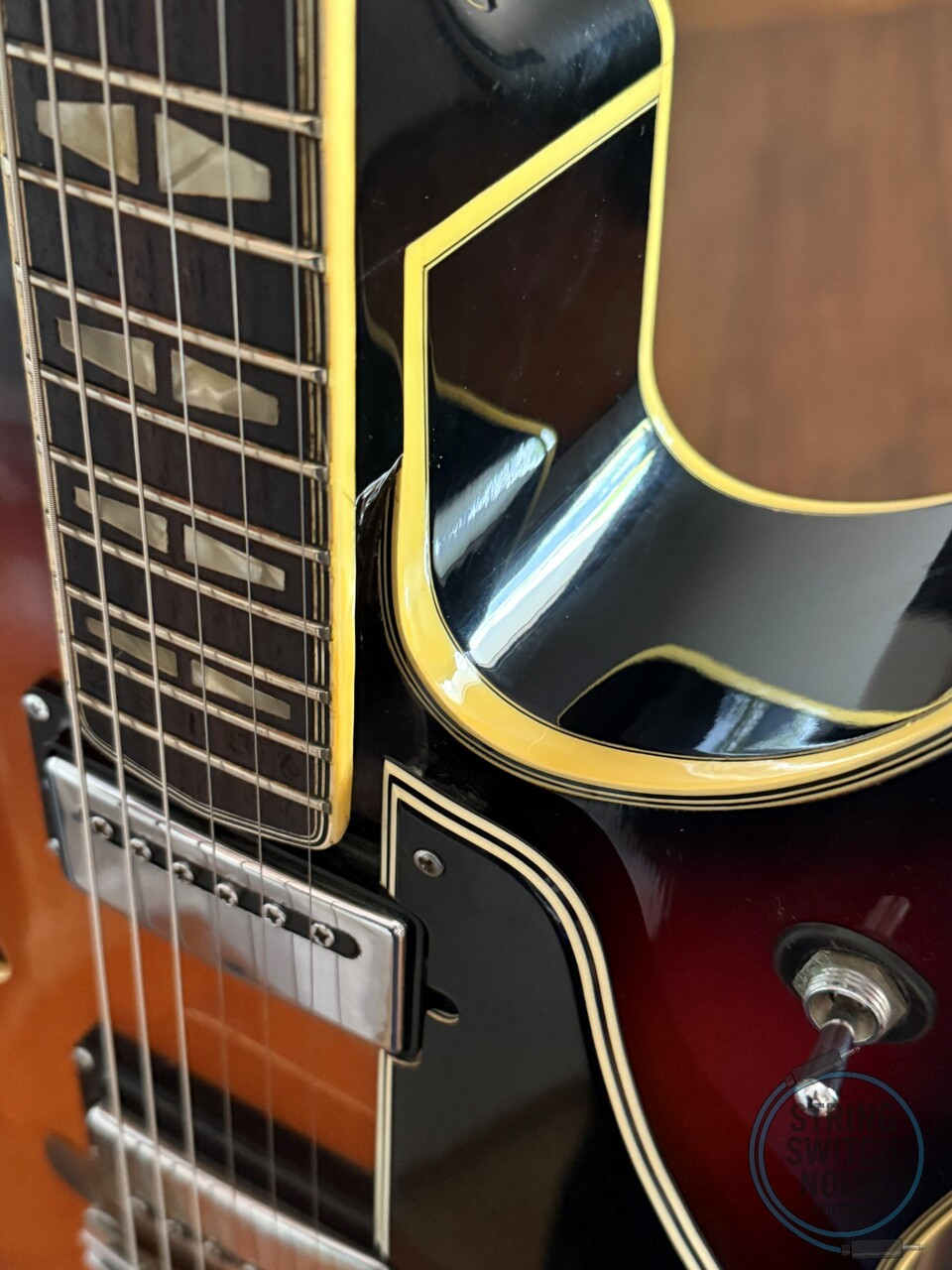 Yamaha AE-11, (ES175), Hollowbody, Sunburst, 1973, MIJ, Hard Case