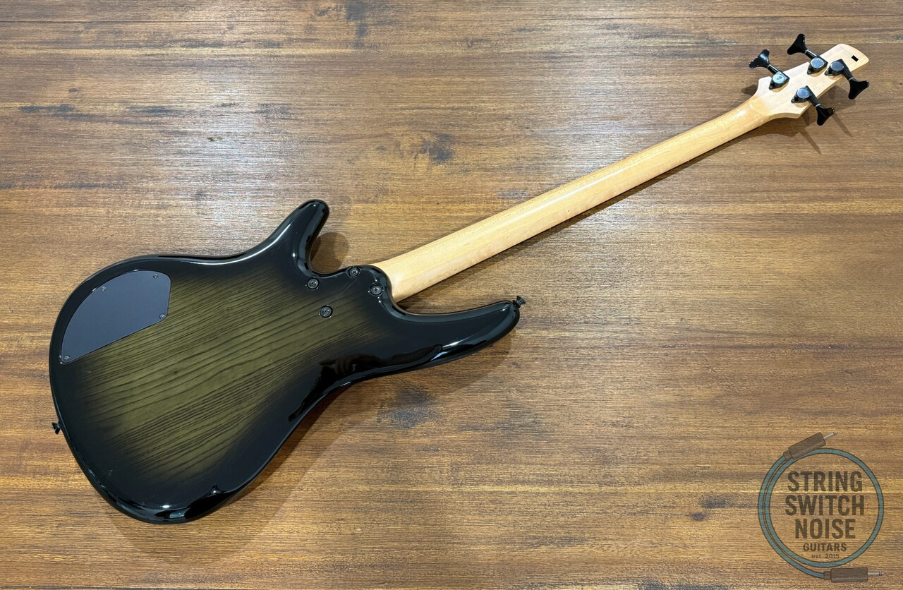 Ibanez SDGR Bass Guitar, Black Sunburst, 1994, Made in Japan, Model SR600