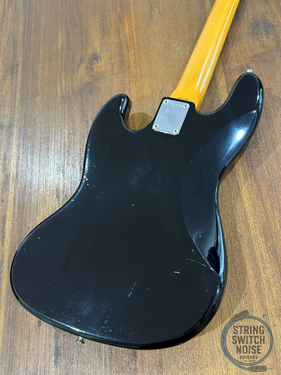 Fender Jazz Bass, ‘62, Black, Red Tort Guard, 1990, MIJ