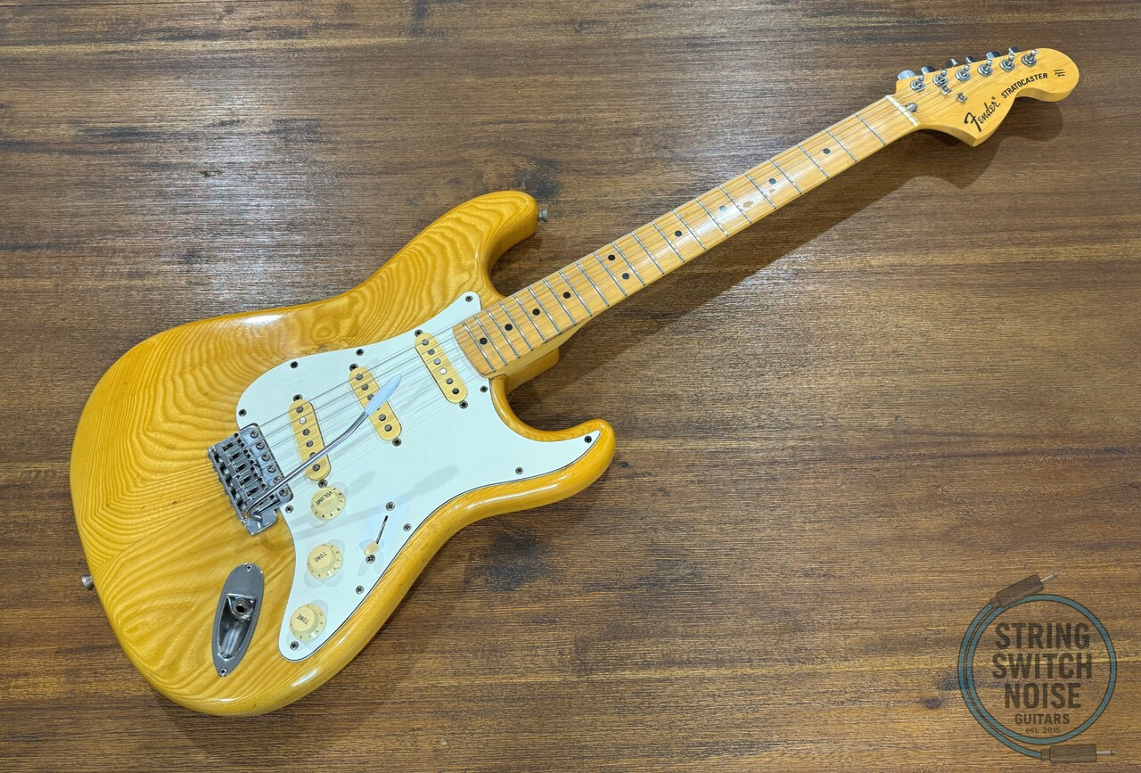 Fender Stratocaster, ‘72, Natural Ashwood, 1989, “J” Serial