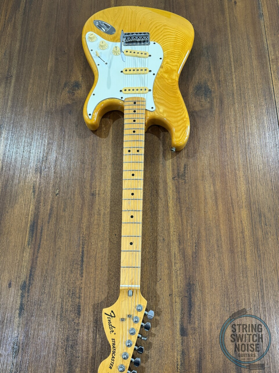 Fender Stratocaster, ‘72, Natural Ashwood, 1989, “J” Serial
